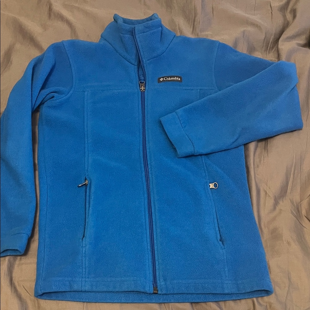 Columbia Kids Vibrant Blue Fleece Jacket